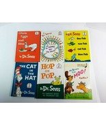 Lot of 6 Dr. Seuss Books - Hardcover Full Size Cat in the Hat Green Eggs... - £46.70 GBP