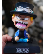 Shaking doll Car Interior Decoration Sabo cartoon and Anime PVC Action - $6.90