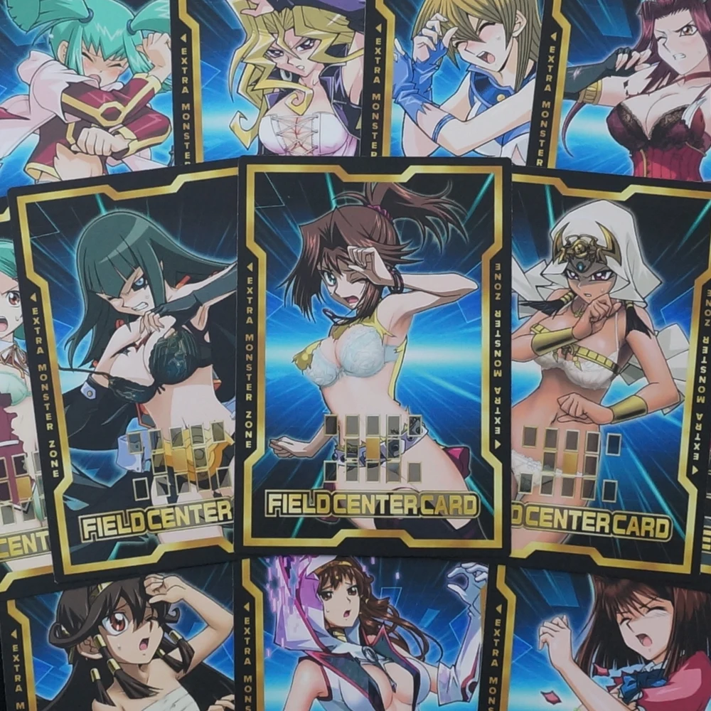 15pcs/set Yugioh DL Sexy Girls Ecchi Field Center Cards Waifu NSFW Battle - $19.98