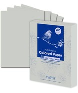 Veritas Colored Copy Paper, Gray Multi-Purpose paper,Colored Printer Pap... - £25.33 GBP