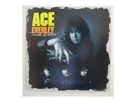 Ace Frehley Di Bacio Poster Piatto Trouble Passeggio - $180.30