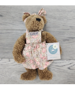 Boyds Bears &amp; Friends Liza J Berrijam Stuffed Plush Bear in Flower Dress - £7.28 GBP