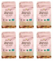 Lot 6 x SALT84 Himalayan Pink Salt Fine Grain Vegan Kosher Halal 1 LB/Ba... - $29.69
