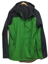 Port Authority Men&#39;s Polyester Front Zippered Waterproof Jacket Hood 2XL - £21.05 GBP