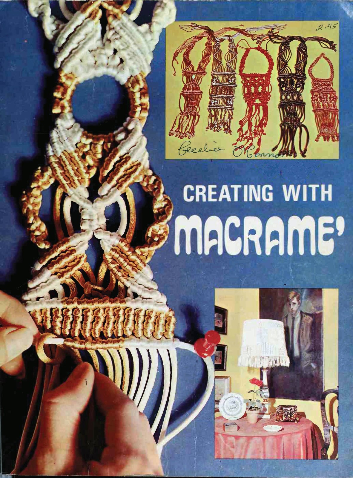 Primary image for Creating with Macrame - Vintage macrame book - Digital download in PDF Format