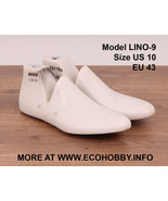 Shoe lasts Mens LINO-9, size EU 43 (US 10), for shoemaking. - $652.39 MXN
