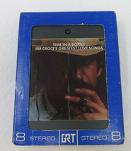 Jim Croce Time in a Bottle Greatest Love Songs 8 Track Tape Vintage - £9.12 GBP
