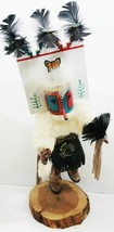 Native American Large Hand Crafted Doll by F. Clarley titled Butterfly&quot; - £79.79 GBP