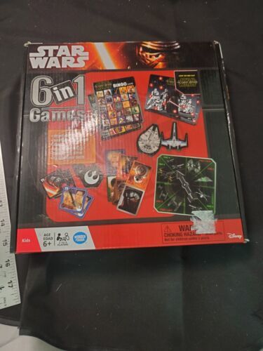 Disney Star Wars Games 6-1 Wonder Forge - New Open Box, Complete - $10.07