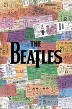 Beatles Music Poster Art Print Metal Sign 12X8in Vintage Drawing k - $24.74