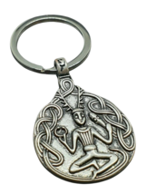 Herne Portachiavi Cernunnos Pagan God Heathen Cernunnos Pan Effergy - £7.42 GBP