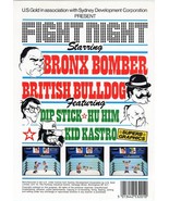 Commodore 64 Fight Night game  8x10 - $9.89