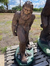 Bigfoot Sasquatch Statue Large Concrete Apx. 62&quot; Tall 23&quot; Wide 33&quot; - £1,342.20 GBP