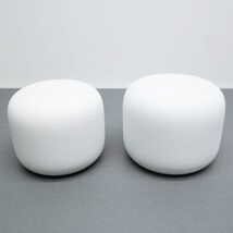 Google Nest Wifi GA00822-US Router and Point - Snow image 2