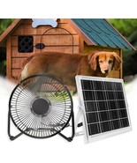 Solar Panel Kit 12W Solar Powered 6 Inch Mini Ventilator for Chicken Coo... - $46.65