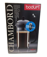 Bodum Chambord Chrome French Press Coffee Maker 34oz 8 cup w/ Coat K1928... - $39.99