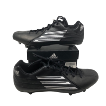 NWB Adidas Mens Scorch D Black Football Cleats Size 13.5  - $64.34