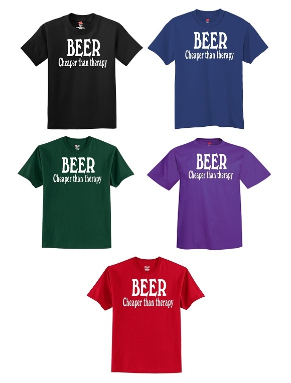 BEER Men's T-Shirt - S M L XL 2XL 3XL --- Alcohol Drinking - $15.00 - $20.00