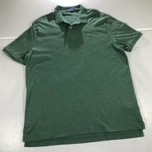 Polo Ralph Lauren Shirt Mens XL Extra Green Dress Office Rugby Pony Logo B11 - £10.44 GBP