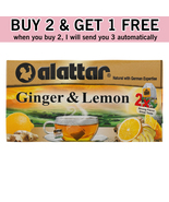 Buy 2 Get 1 Free | Alattar Ginger And Lemon 15 Bag - £25.06 GBP