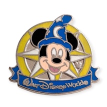 Fantasia Walt Disney World Pin: Sorcerer Mickey Compass - £10.12 GBP