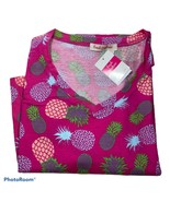 Fresh Produce Women’s S/S V-Neck T-Shirt.Pineapple.Sz.XL.NWT.MSRP$49.00 - £21.93 GBP