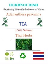 Antioxidant herbal tea Adenanthera pavonina leaves for liver and immune ... - $184.14 MXN