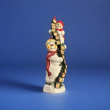 Cedar Creek Collection Snowmen Merry Christmas Figure With Box - $10.00