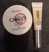 2 Pc Revlon Candid Anti-Pollution Face Setting Powder  #001  &amp;  Conceale... - $23.38