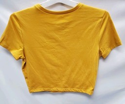 Women's Large Wild Fable Cropped Top, Dark Gold image 3