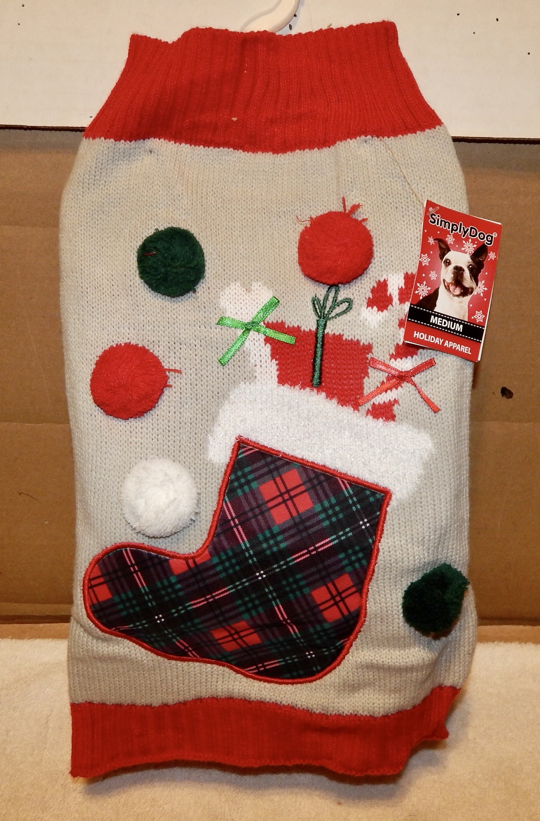 Pet Apparel Dog Clothes Christmas Sweaters You Choose Type Simplydog 251U - $8.89+