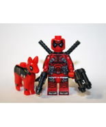 SM Deadpool Play Arts Kai with Dog Minifigures Mini Figures for Kids - $7.89