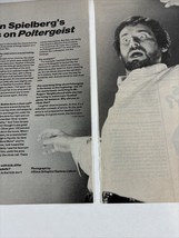 1982 Steven Spielberg’s Poltergeist movie article and Interview and photos - $309.78 MXN