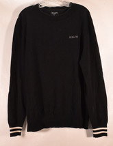 Henleys Mens LS Sweater Black XL - £27.26 GBP