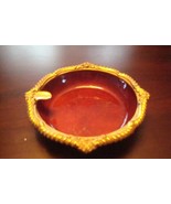 Royal Bovano Italy Enamel On Copper Ashtray Golden Rim [60J] - $60.93 CAD