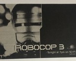 Robocop 3 Tv Guide Print Ad TPA8 - £4.68 GBP
