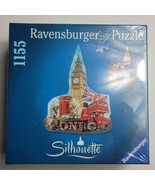 Ravensburger Silhouette 1155 Piece Jigsaw Puzzle Big Ben London New Sealed - $40.83 CAD