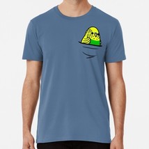 Too Many Birds Yellow N&#39; Green Budgie Size S to 5XL Made in the USA T-Shirt - $22.80