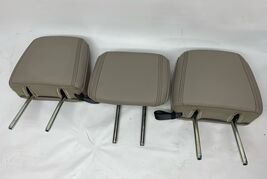 2011-2015 Ford Explorer Back Rear Head Rest Headrest Stone Leather Set 2... - $123.75