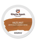 96/PACK - Gloria Jean&#39;s Coffees Hazelnut Medium Roast K-Cups Pods BULK P... - €34,48 EUR