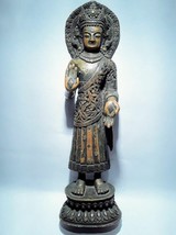 Nepal 16-18th C Copper silver Dipankara Buddha - £5,518.66 GBP