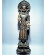 Nepal 16-18th C Copper silver Dipankara Buddha - £5,445.79 GBP