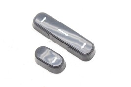 05-08 ACURA RL SEAT ADJUSTMENT SWITCH KNOBS BLACK SET OF 2 E6339 image 9