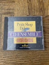 The Print Shop Deluxe PC Software Version 3.1 Windows-rare-SHIPS N 24 HOURS - £30.95 GBP