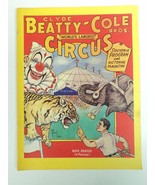 1974 Clyde Beatty-Cole Bros. World&#39;s Largest Circus Program w/ Signatures - £14.45 GBP