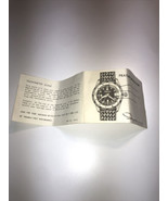 Ingraham Vintage Wrist Watch Case, Instructions &amp; Reciept (No Watch) - £18.16 GBP