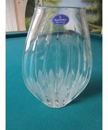 Royal Doulton Crystal Teadrop  Vase Swing 9 1/2&quot; Tall X 6&quot; * - $2,334.95 MXN