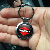 Top Quality 5 Models Suzuki Emblem Metal Keychain with Epoxy Logo Perfec... - £10.90 GBP
