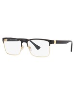 VERSACE Eyeglasses VE1285 1443 Black Metal Frame W/ Clear Demo Lens 56MM - £93.56 GBP