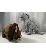 Jurassic World Indominus Rex Triceratops Kohls Cares Plush Stuffed Dinos... - $14.84